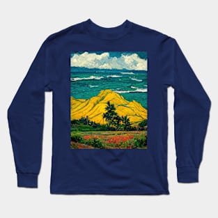 Illustrations inspired by Vincent van Gogh Long Sleeve T-Shirt